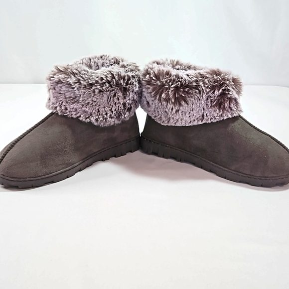 Jessica Simpson Fur Slippers Sz Medium - Picture 7 of 7